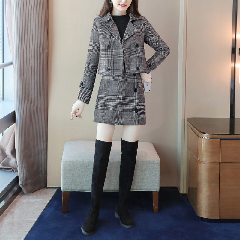修身气质淑女套装